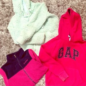 Girls jacket bundle lot! Xs 5/6 6/7 7/8 4t